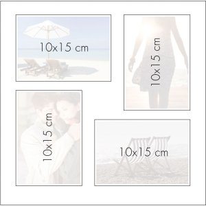 Goldbuch Maxi album fotografico Summertime giallo 30x31 cm 100 pagine bianche