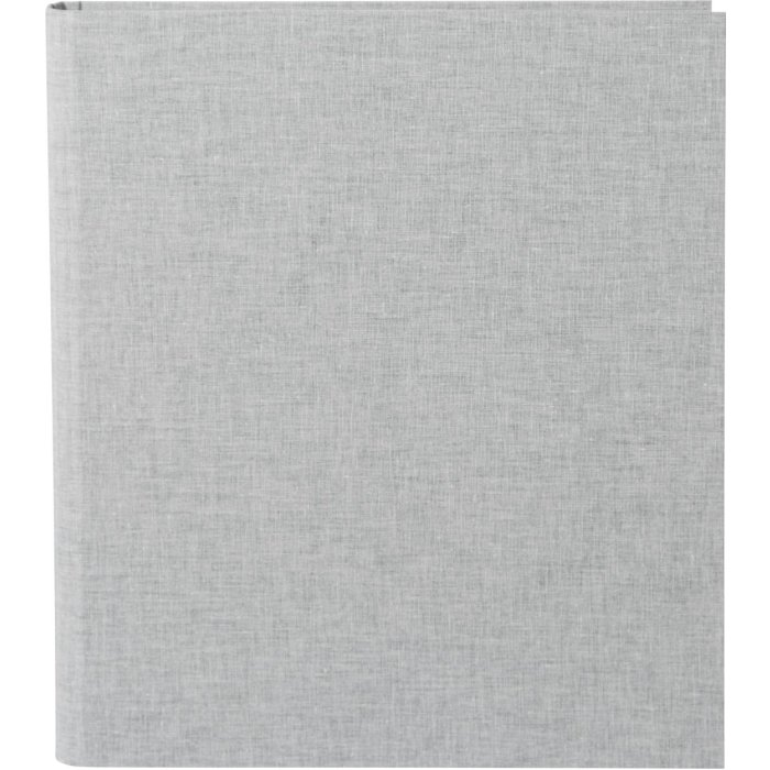 Goldbuch Raccoglitore ad anelli A4 Linum grigio