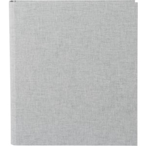 Goldbuch Raccoglitore ad anelli A4 Linum grigio