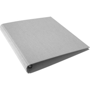 Goldbuch Raccoglitore ad anelli A4 Linum grigio