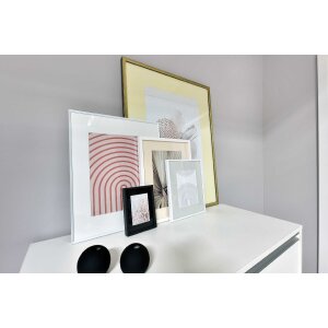 Passepartout pronto 18x24 cm per 10x15 cm grigio cera