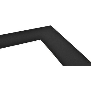 Passepartout pronto 40x50 cm per 28x35 cm nero