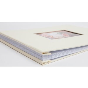 Album a vite Laddi 38x30 cm pagine bianche al latticello