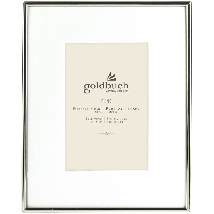 Cornice per ritratti in metallo FINE 10x15 cm