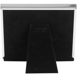 Goldbuch Cornice per ritratto in metallo Arte moderna 10x10 cm argento lucido