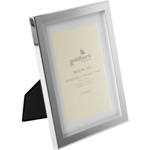Goldbuch Cornice per ritratto in metallo Arte moderna 13x18 cm argento