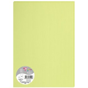 5 fogli di polline DIN A4 120 g - verde bottone