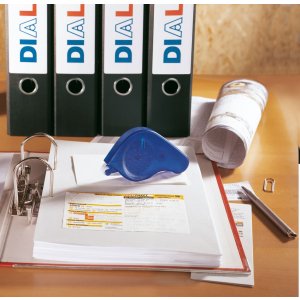 Dispenser adesivo transfer nero - rimovibile
