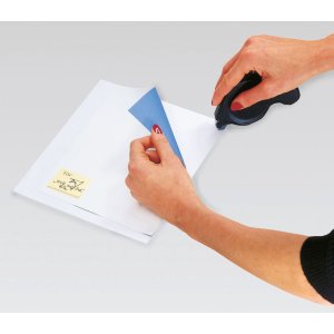 Dispenser adesivo transfer nero - rimovibile