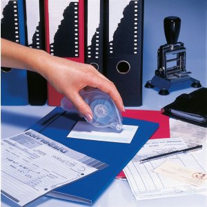 Dispenser adesivo transfer nero - rimovibile