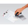 Dispenser adesivo transfer nero - rimovibile