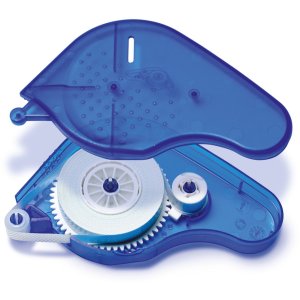 Dispenser adesivo transfer blu - rimovibile