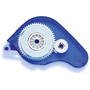 Dispenser adesivo transfer blu - rimovibile