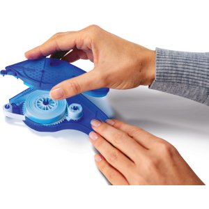 Dispenser adesivo transfer blu - rimovibile