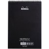Blocco note A4 a doppia spirale 80 fogli, 80g, riga a punti