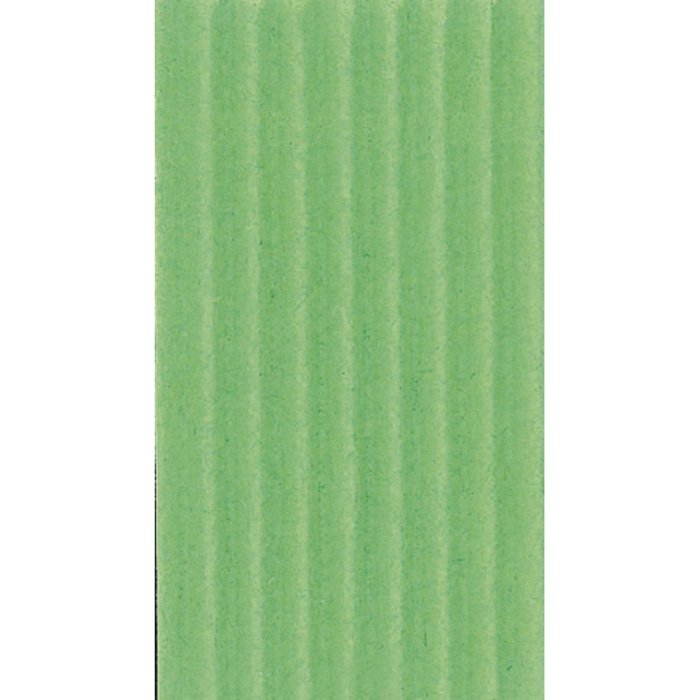 Cartone ondulato 50x70 cm verde - 95621C