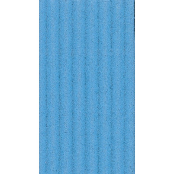 Cartone ondulato 50x70 cm blu petrolio - 95657C