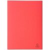 Copertina con dorso scanalato e capacità fino a 350 fogli in cartone riciclato 250g Forever, per formato DIN A4 Rosso