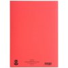 Copertina con dorso scanalato e capacità fino a 350 fogli in cartone riciclato 250g Forever, per formato DIN A4 Rosso