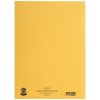 Copertina con dorso scanalato e capacità fino a 350 fogli in cartone riciclato 250g Forever, per formato DIN A4 Giallo
