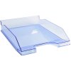 Vassoio per lettere COMBO 2 Classic blu ghiaccio trasparente lucido