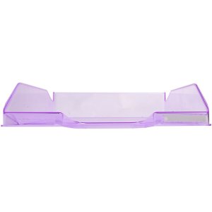 Vaschetta per lettere Combo 2 Classic viola trasparente lucido