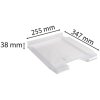 Vassoio per lettere MINI-COMBO 2 Classic crystal clear