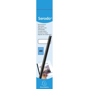 Binario terminale Serodo 25 pezzi 12 mm trasparente