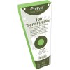Confezione da 100 strisce separatrici trapezoidali perforate in cartone riciclato 190g Forever, 105x142mm Verde