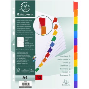 2312e Exacompta Registro Manila in cartone in formato din a4