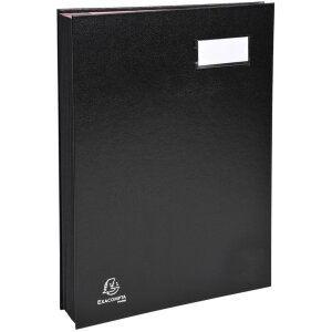 Cartella Signature 24181E - 18 scomparti nero