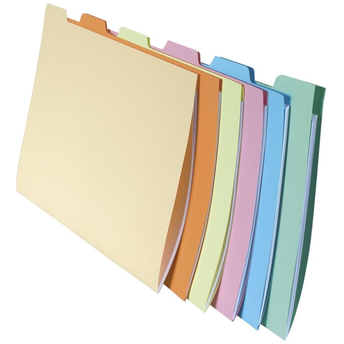 Confezione da 10x6 cartelline SUPER 210, 24x32cm per formato DIN A4