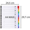 Exacompta Registro din a4 con 12 schede