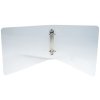 Raccoglitore ad anelli in PP 700? con 4 anelli da 25 mm, dorso da 40 mm, colori Crystal, per schedari formato 125x200 crystal