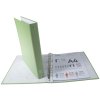 Raccoglitore ad anelli PP A4 4 anelli 30mm verde agrumi