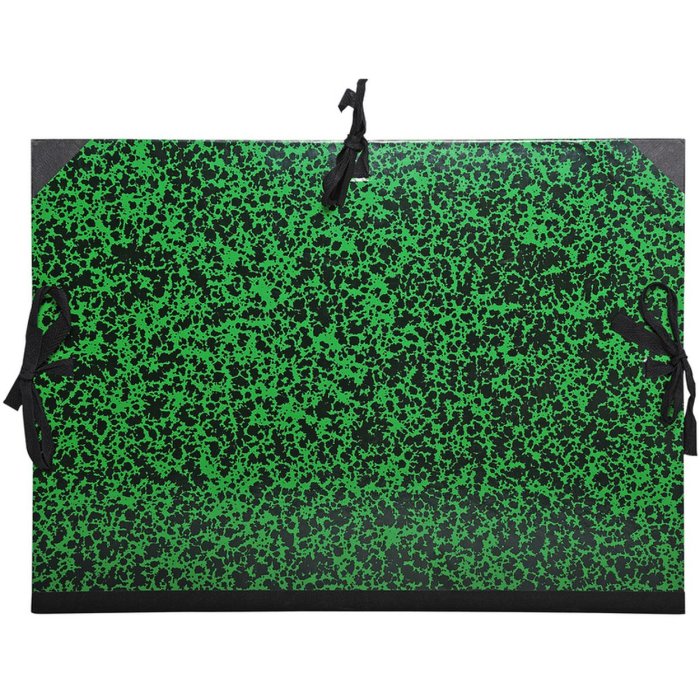Portafoglio verde Annonay 26x33 cm