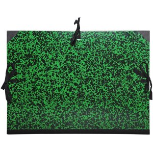 Portafoglio verde Annonay 26x33 cm