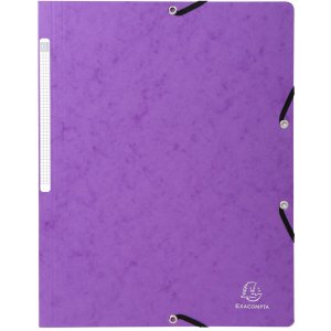 Cartella angolare in cartone Manila 400g Nature Future, per formato DIN A4 Colori assortiti