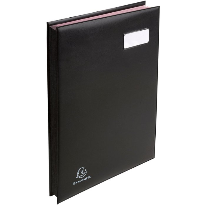 Cartella Signature 654765E - 24 scomparti neri