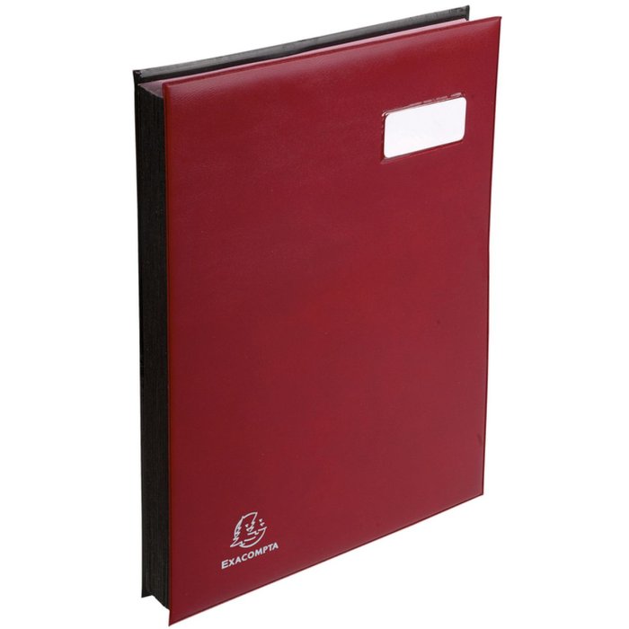 Cartella Signature 654779E - 24 scomparti bordeaux