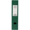 PVC rigido 2mm dorso 70mm con portaetichetta incollato e foro di presa Verde