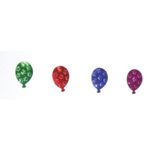 Palloncini a coriandoli da tavolo