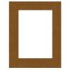 HNFD Passe-partout pronto 24 x 30 cm su 18 x 24 cm marrone medio