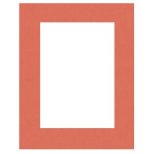 Passe-partout pronto 60 x 60 cm su 40 x 40 cm arancio...