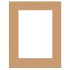 HNFD Passe-partout pronto 18 x 24 cm su 13 x 18 cm marrone chiaro