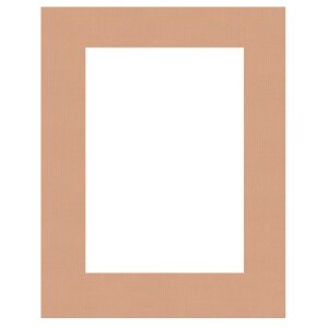 HNFD Passepartout pronto 28 x 35 cm su 18 x 24 cm cognac