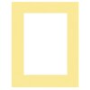 HNFD Passepartout pronto per luso 21 x 29,7 (A4) cm su 13 x 18 cm giallo