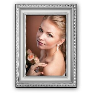 ZEP Portafoto in metallo Natalie 13x18 cm argento lucido