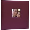 ZEP Album fotografico in lino Velina bordeaux 30x31 cm 60 pagine bianche