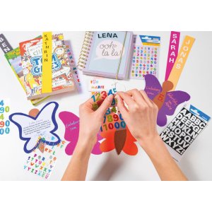 lettere magiche herma, glitterate